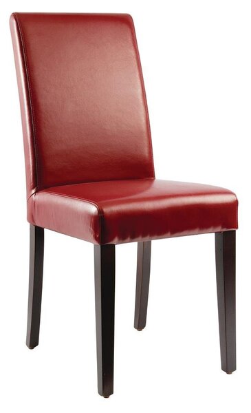 Niko Chair Pack Of 2 Chairs Red Cream Brown Black