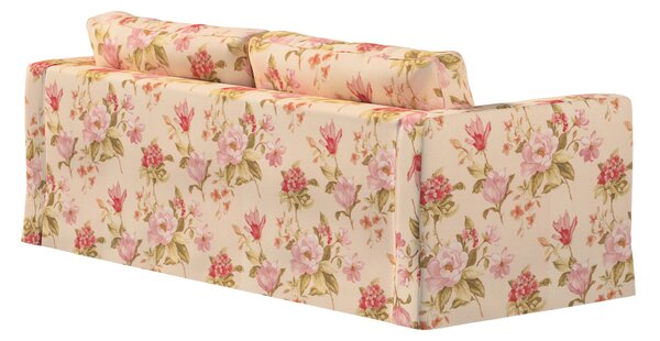 Floor length Karlstad 3-seater sofa cover
