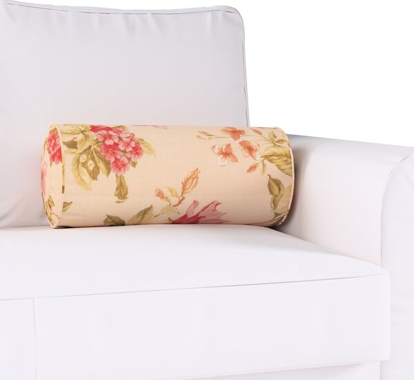 Bolster cushion with pleats