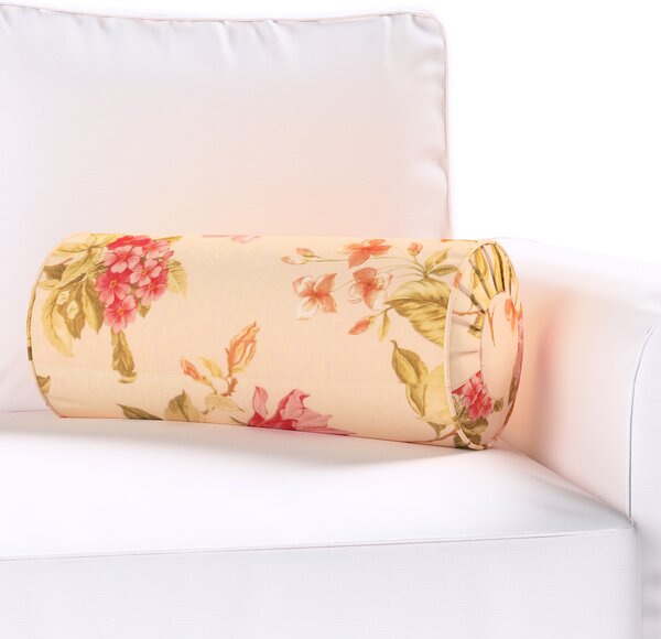 Bolster cushion with pleats