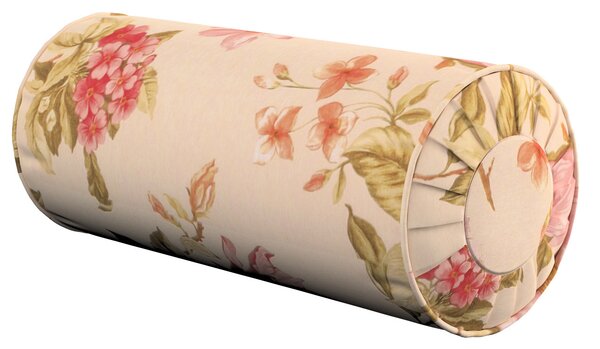 Bolster cushion with pleats