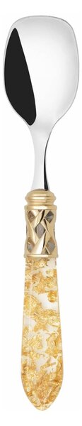 ALADDIN GOLD-PLATED RING 6 ICE CREAM SPOONS - Transparent Gold