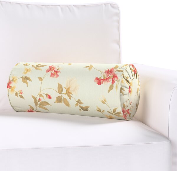 Bolster cushion with pleats