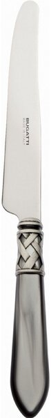 ALADDIN OLD SILVER-PLATED RING 6 TABLE KNIVES - Grey