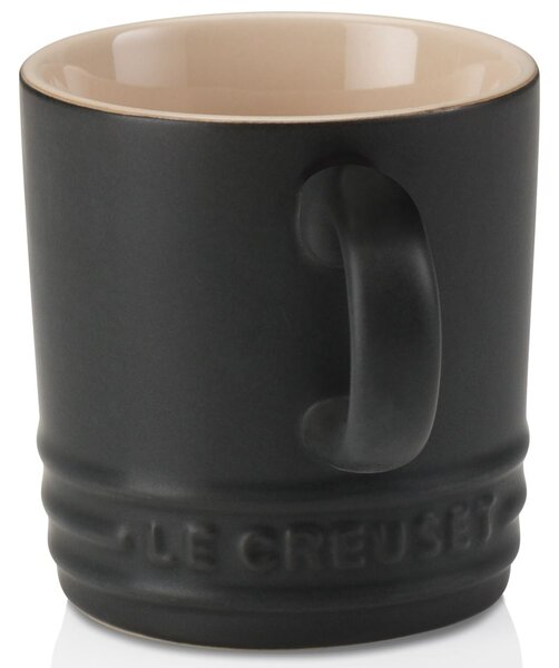 Le Creuset Stoneware Espresso Mug Satin Black