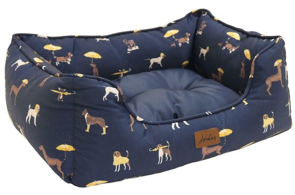 Joules Dog Print Dog Bed Small