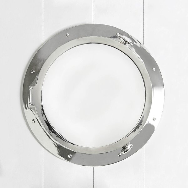 Porthole Mirror Chrome (Silver)