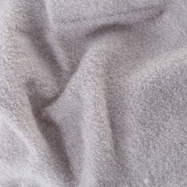 Boucle blanket 140x200cm light grey