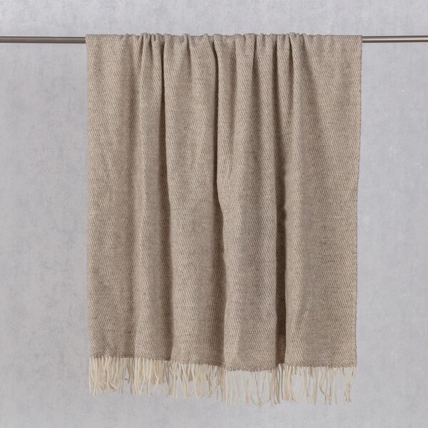 Plaid Zelandia 140x200cm melange natural