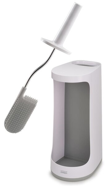 Joseph Joseph Flex Store Toilet Brush With Extra-Large Caddy Grey/White