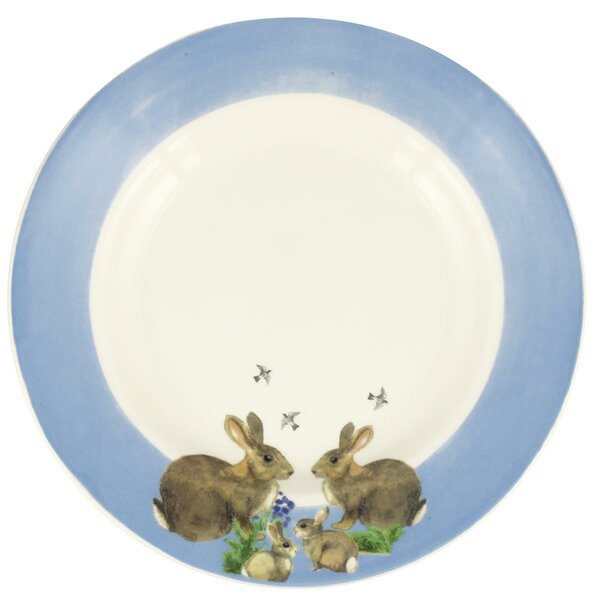Emma Bridgewater Rabbits & Kits 8.5 Inch Plate