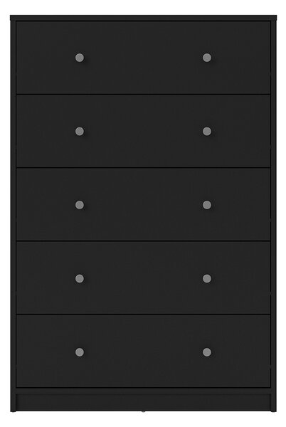 Chest Of 5 Drawers In Black