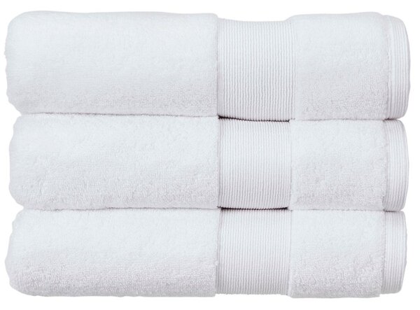 Christy Living By Christy Carnival Towel White Bath Towel