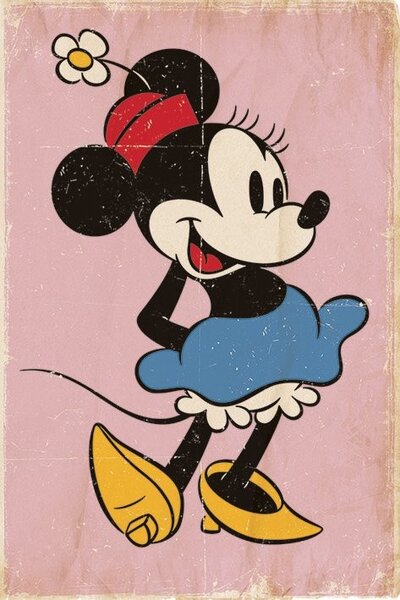Poster MINNIE MOUSE - flying, (61 x 91.5 cm)
