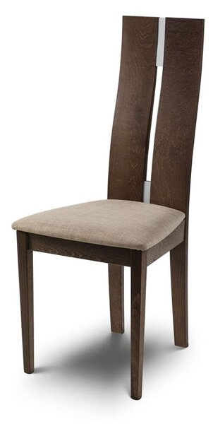 Paysan Solid Wood Beech Walnut Chair High