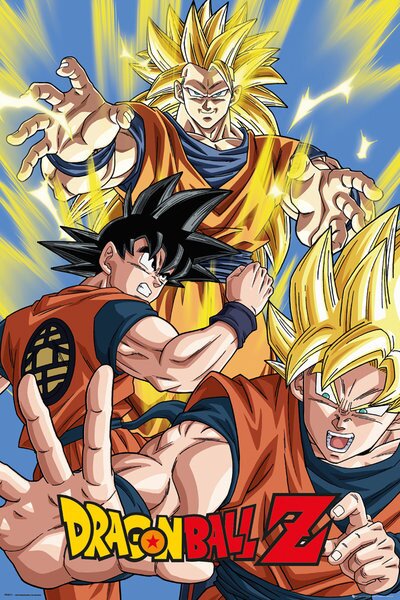 Poster Dragon Ball Z - Goku, (61 x 91.5 cm)