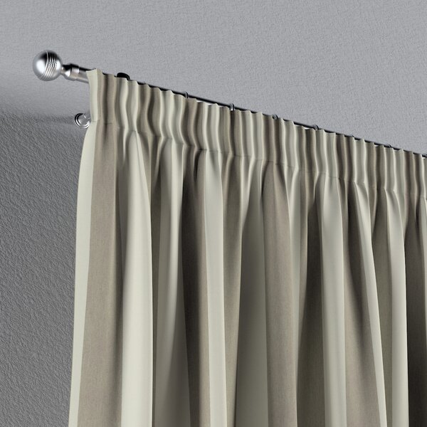 Pencil pleat curtain