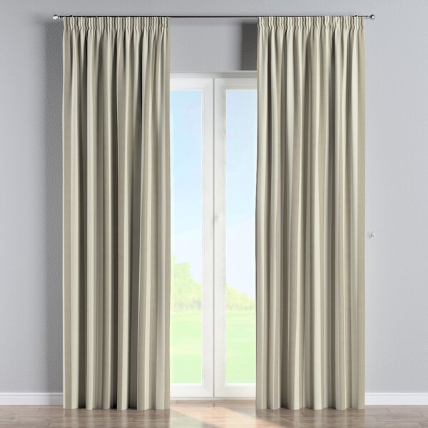 Pencil pleat curtain