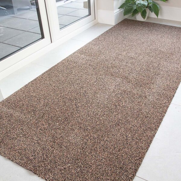 Brown Durable Eco-Friendly Washable Mats - Hunter - Cut to Measure - Hunter - 1ft