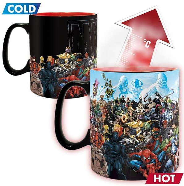 Heat mug Marvel - Heroes