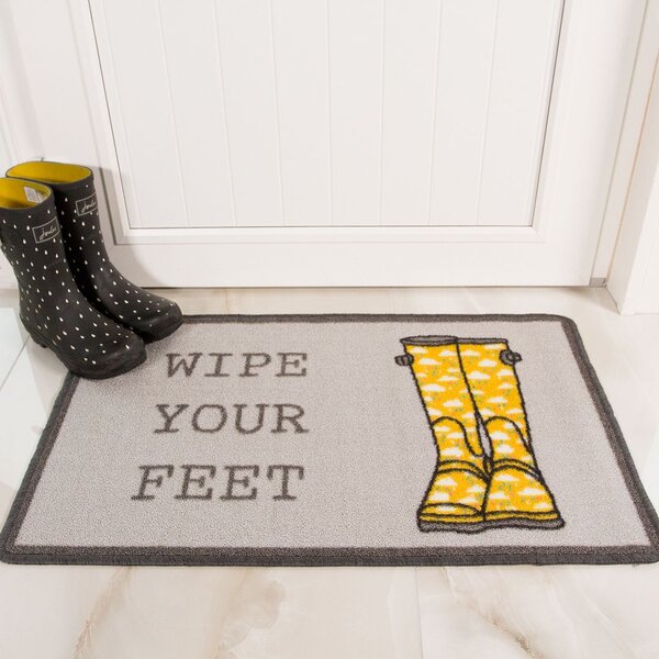 Wipe Your Feet Washable Doormat | Luna
