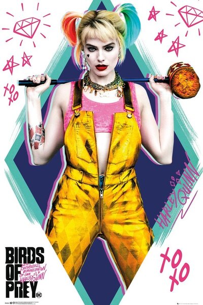 Poster Birds Of Prey - Harley Quinn, (61 x 91.5 cm)