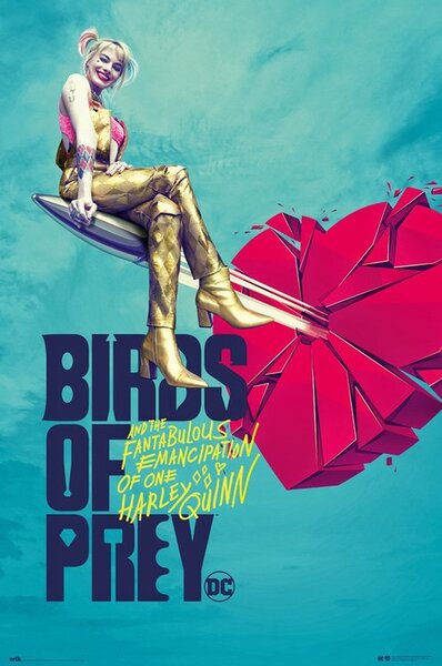 Poster Birds Of Prey - Broken Heart, (61 x 91.5 cm)