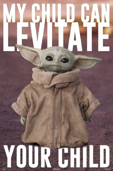 Poster Star Wars: The Mandalorian - Baby Yoda, (61 x 91.5 cm)