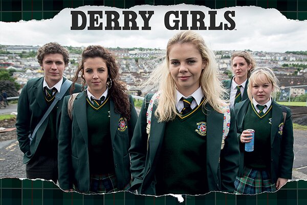 Poster Derry Girls - Rip, (91.5 x 61 cm)