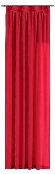 Pencil pleat curtain