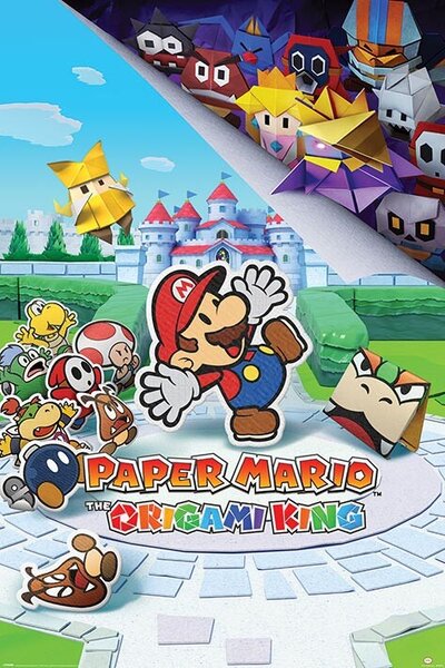Poster Super (Paper) Mario - The Origami King, (61 x 91.5 cm)