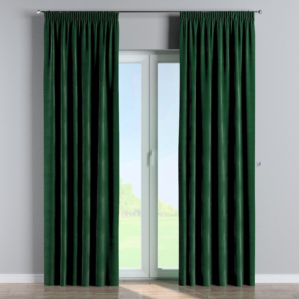 Pencil pleat curtain