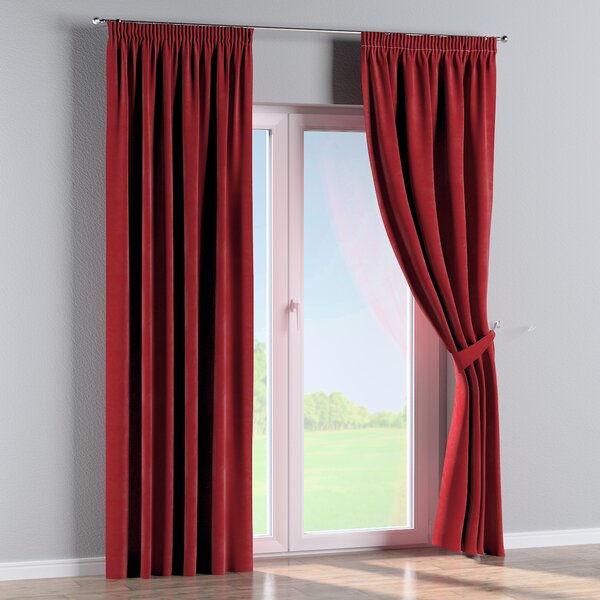 Pencil pleat curtain
