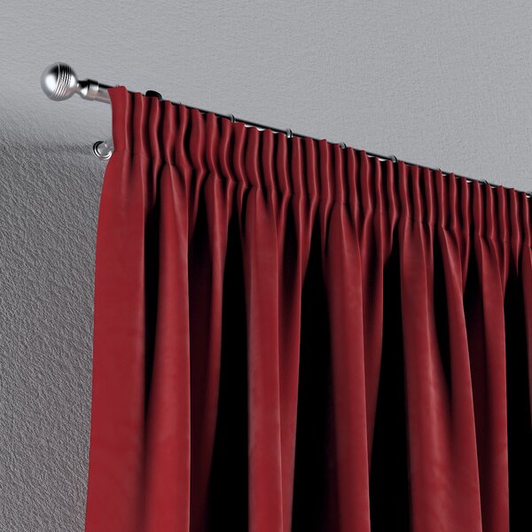 Pencil pleat curtain