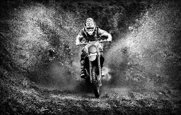 Art Photography Motocross, PAUL GOMEZ, (40 x 24.6 cm)