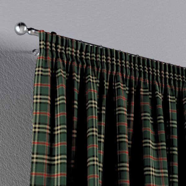Pencil pleat curtain
