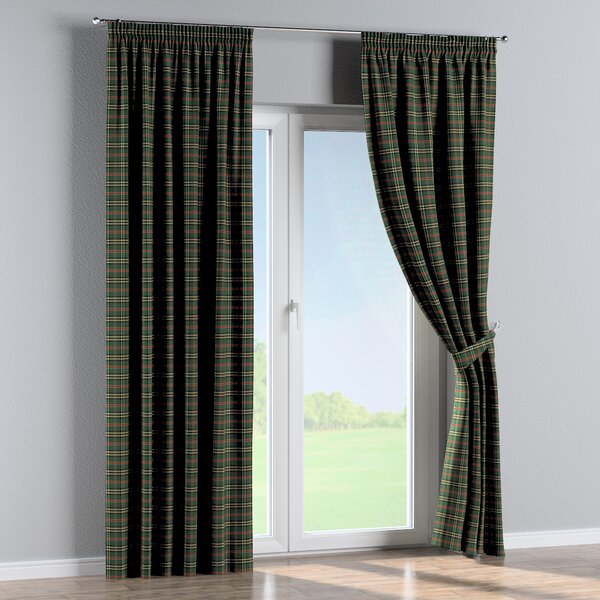 Pencil pleat curtain