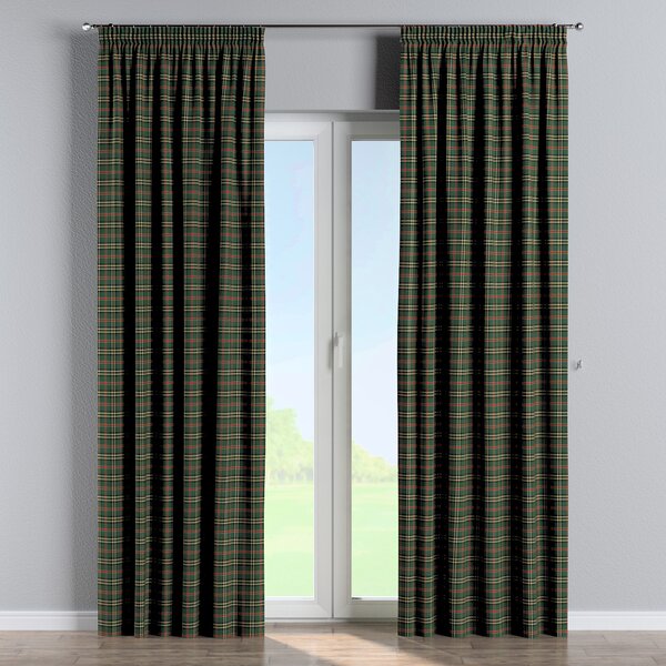 Pencil pleat curtain