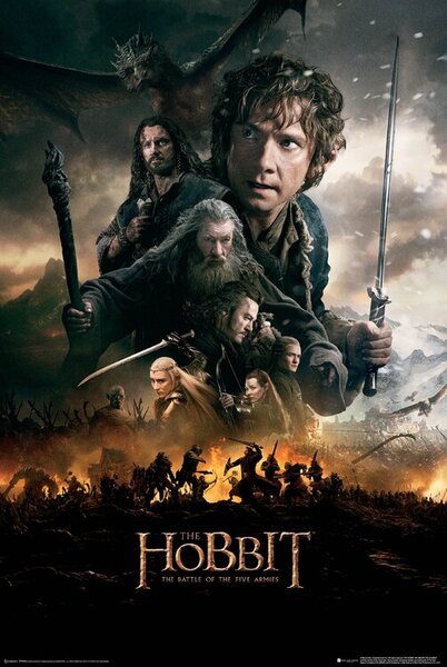 Poster The Hobbit - The Battle of the Five Armies