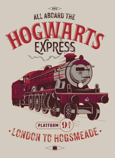 Art Poster Harry Potter - Hogwarts Express, (26.7 x 40 cm)