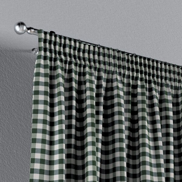 Pencil pleat curtain