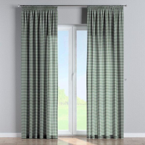 Pencil pleat curtain