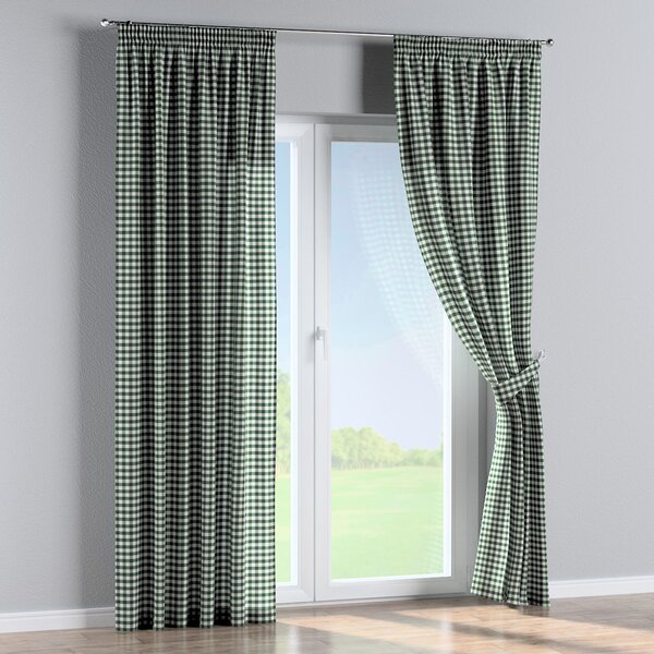 Pencil pleat curtain