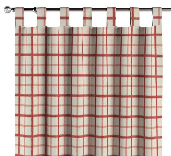 Tab top curtain