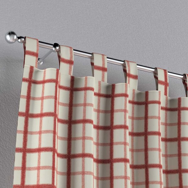 Tab top curtain