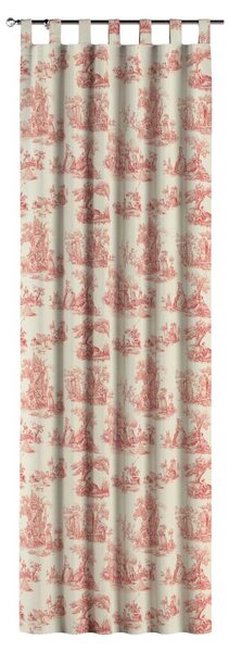 Tab top curtain