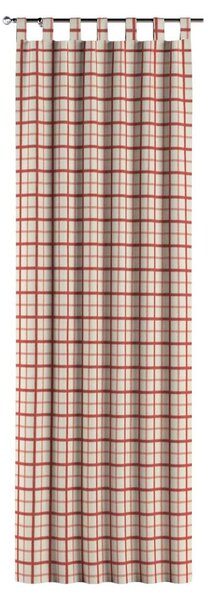 Tab top curtain