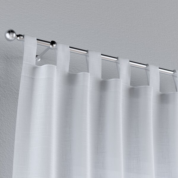 Tab top curtain