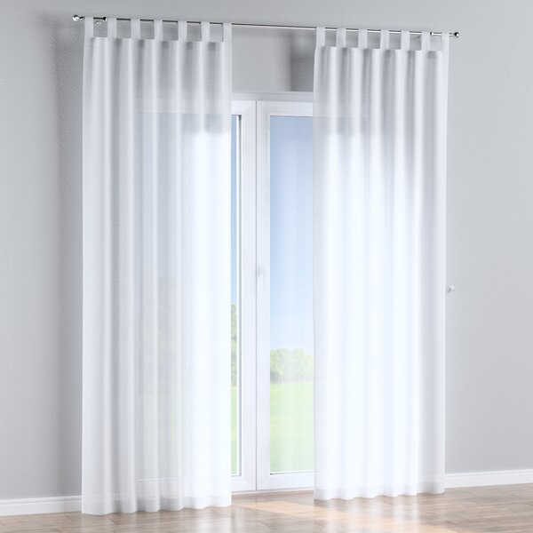 Tab top curtain