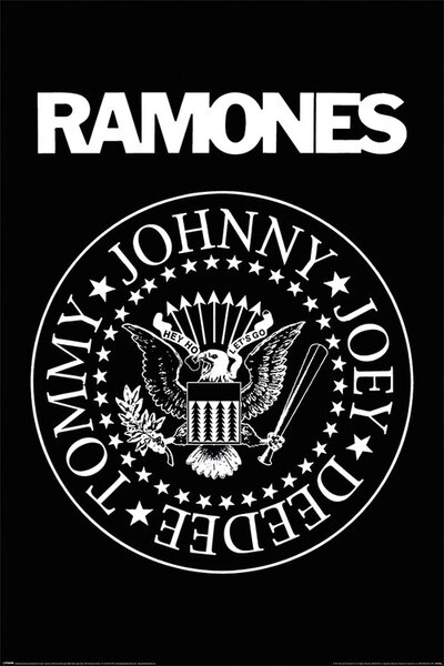 Poster Ramones - Logo, (61 x 91.5 cm)